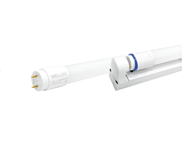 ชุดราง ขาสปริง ยาว LED T8 9W, 18W D/L 2500lm รุ่น Julian WL-JLS-18D WELLUX