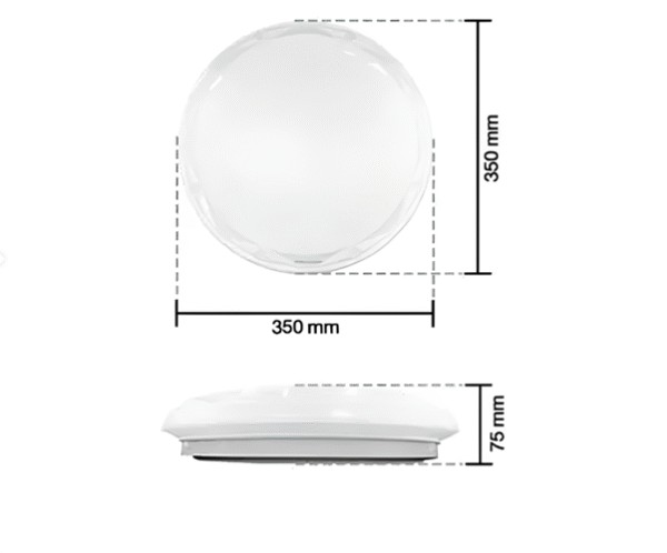 ชุด โคมซาลาเปา LED 26w d/l 6500kรุ่น All Star RACER - Image 4