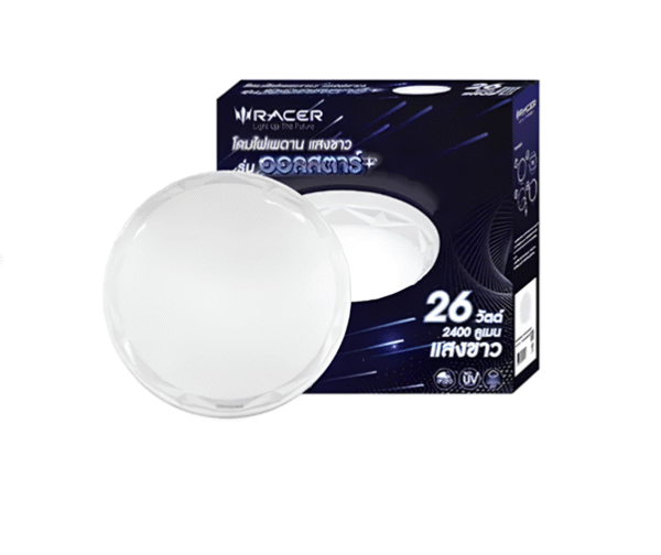 ชุด โคมซาลาเปา LED 26w d/l 6500kรุ่น All Star RACER