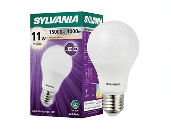 BULB ทรงกลม 11w w/w SYLVANIA