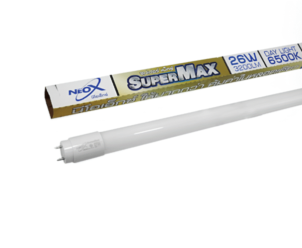 หลอด LED T8 26w d/l 3200lm ยาว รุ่น Super Max NEOX