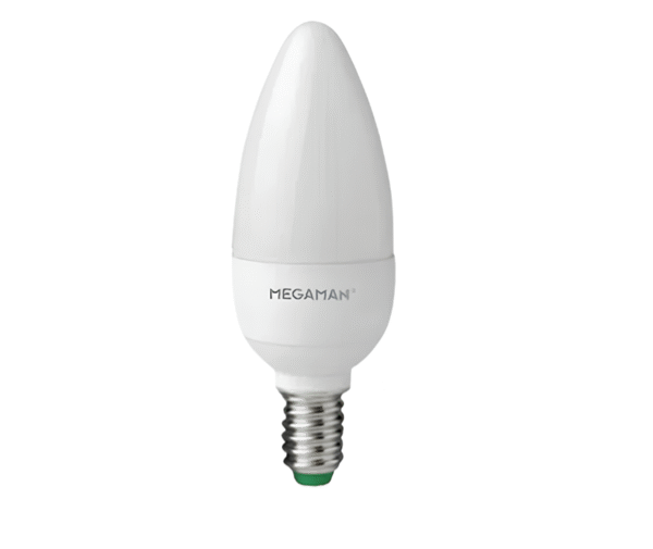 หลอด จำปา LED 3.5W W/W, C/W 250lm E27 MEGAMAN