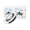 LED Panel ฝัง กลม 20w d/l ( 6 นิ้ว ) ขอบขาว รุ่น Venus WELLUX