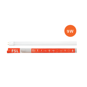 หลอด LED T8 สั้น 9w w/w 800lm FSL