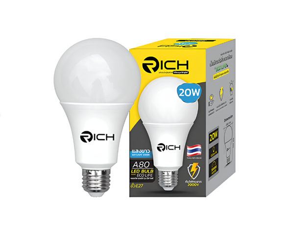 LED BULB 20w W/W Eco Life RICH
