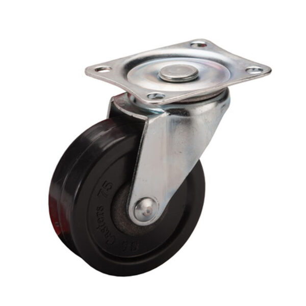 ล้อ POWER ยางแป้น หมุน 2 นิ้ว CASTERS