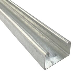 รางตัว ซี ตื้น หนา 0.85 ขนาด 25ลx40กx1200ย mm C-Channels