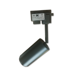 DC-TL-02-BK  แทรคไลท์ LED หน้ากลม ดำ ติดราง DC