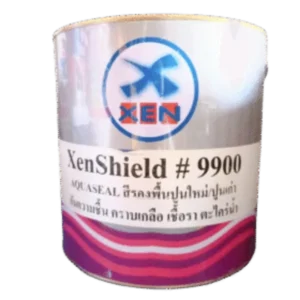 สีรองพื้น Aquaseal (กันคราบเกลือ) ปูนใหม่ - ปูนเก่า ( ผสมทินเนอร์ T-100 ) #9900 5 กล XENSHIELD  ncnyog 2304