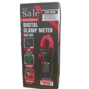 แคลมป์มิเตอร์วัดไฟ DIGITAL CLAMP METER SCM-260D AC/DC SALE