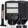 ชุด โคมถนน LED โซล่า 200w d/l + รีโมท พร้อมขา ZQ-CJ2 IWACHI