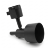 DC-TL-90169D-T-BK-GU10 โคมแทรกไลท์ สีดำ กลมเล็ก ขากลม