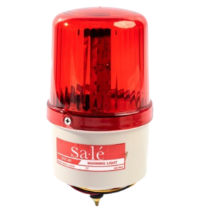 ไฟสัญญาณ ไซเรน มีเสียง LED 4IN1 12v/24v/220v 4 นิ้ว สีแดง รุ่น SW-4R-B SALE
