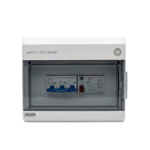 ตู้คอนซูมเมอร์ MCB + RCCB 4P 63A Type B (EV) รุ่น WR-10-02 SAFE-T-CUT