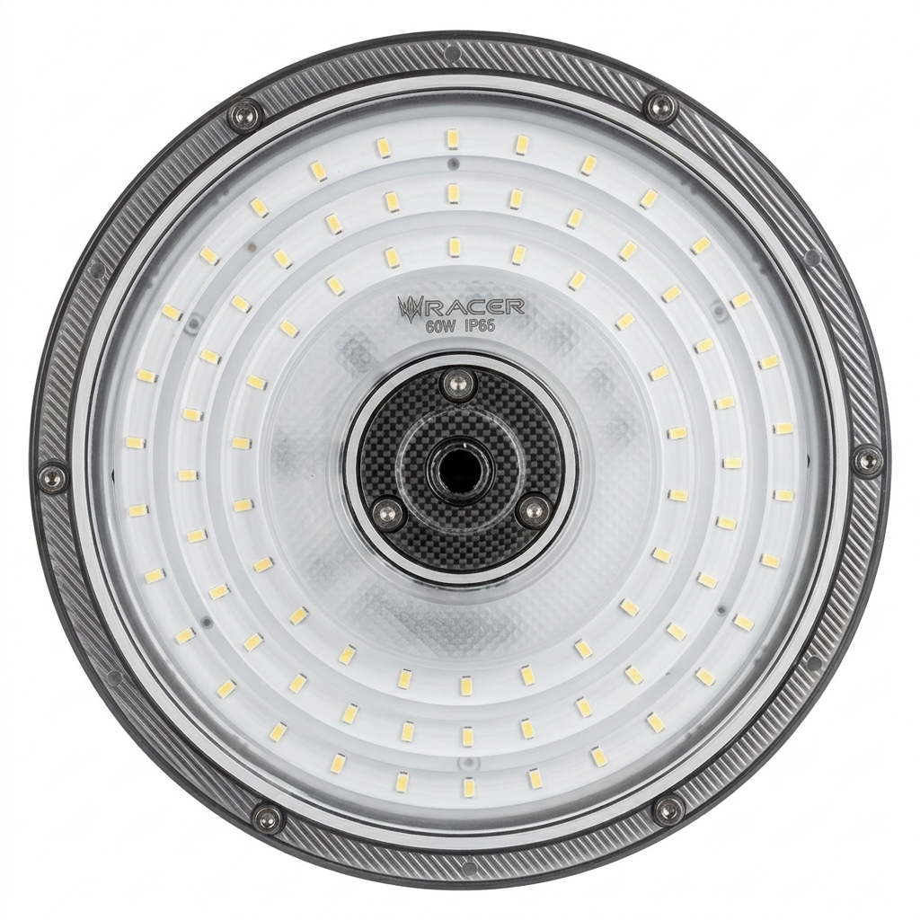 LED ไฮเบย์ 60W D/L รุ่น GIGA BRIGHT พร้อม โซ่ RACER