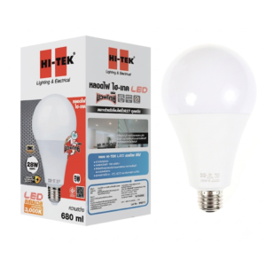 หลอด Bulb LED 8w D/L 680lm E27 รุ่นมวยไทย ซีรี่ย์ HI-TEX