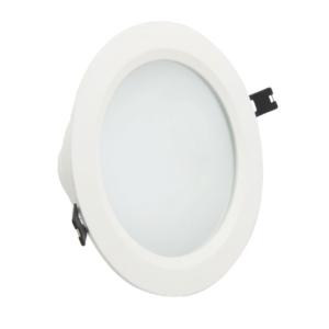 LED Panel 15w D/L ฝัง กลม ขอบขาว 6 นิ้ว (เจาะ 4.5 นิ้ว) รุ่น VICTORY WELLUX