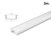 TRACK-1206-2M-FG รางไฟ อะลูมิเนียม ฝัง (ไฟริบบิ้น) 2 เมตร 3x1cm. SL