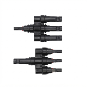 CB-1008 MC4 T-Type 4 Ways Connector (Pair) 1500V. TUV ผู้+เมีย LINK\