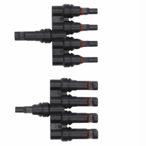 CB-1010 MC4 T-Type 5 Ways Connector (Pair) 1500V. TUV ผู้+เมีย LINK