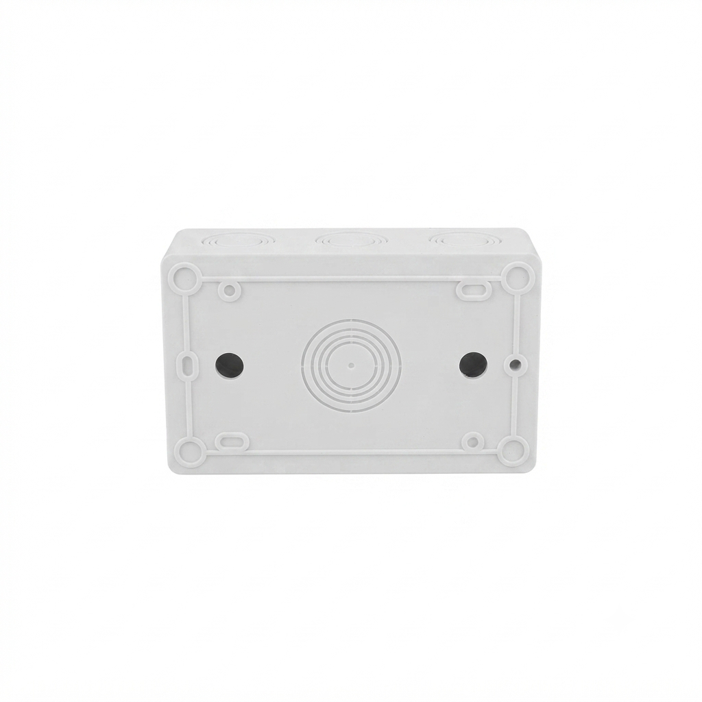 บ๊อกซ์ลอย NANO-415W สำหรับใส่ฝาครอบ NANO-413/414 สีขาว - Image 2