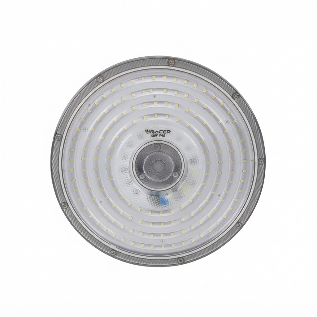 LED ไฮเบย์ 100W D/L รุ่น GIGA BRIGHT พร้อม โซ่ RACER - Image 2