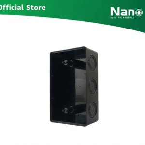 บ๊อกซ์ลอย NANO-415B สำหรับใส่ฝาครอบ NANO-413/414 สีดำ