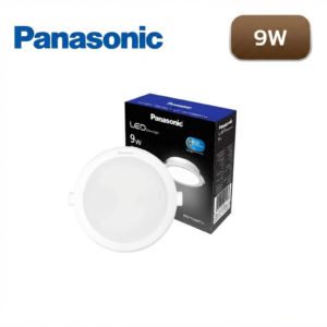 LED PANEL ฝัง กลม ขอบขาว 9w C/W 4000K รุ่น LOVEEYE PANASONIC