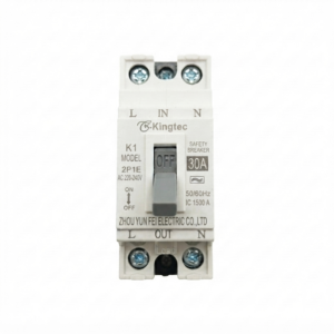 เบรคเกอร์ 2P 30A (ธรรมดา) K1 AC220-240V 50/60Hz Kingtec