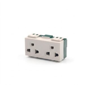 แบบเสียบ ขาว ปลั๊กกราวด์ คู่ รุ่น PCH-904N Wide Series CHANG