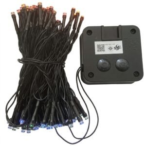HS- 025 โซล่า ไฟกระพริบ 10 เมตร RGB