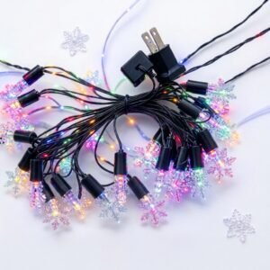 HS- 066 ไฟคริสต์มาส Snowflake 5 เมตร RGB