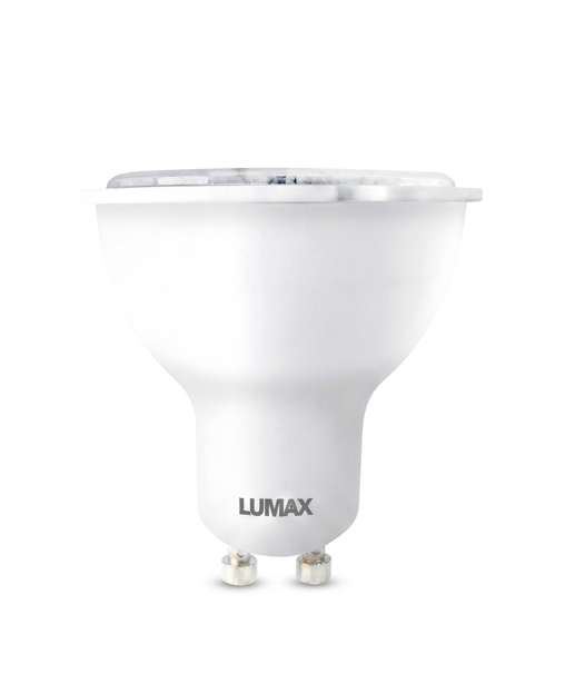 หลอด LED LUMAX 6w 380-400lm GU10 รุ่น 3สเต็ปเปลี่ยนแสงได้ L&E