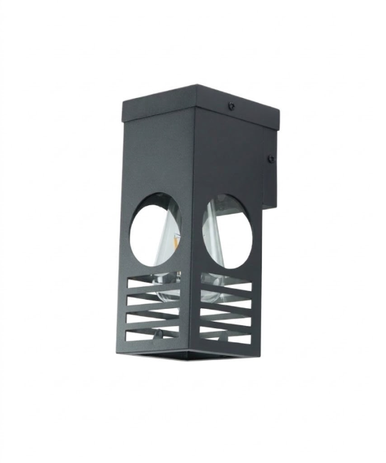 DCO-SZ- E203145 โคมไฟกิ่ง ภายนอก ดำ E27 110x90x230 mm DC