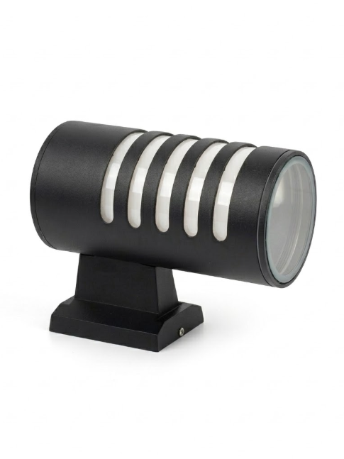 DCO- 2570-1 -BK 110MM (อ้วน) โคมไฟกิ่ง ภายนอก ดำ ส่อง เดี่ยว E27 110x245x170mm DC